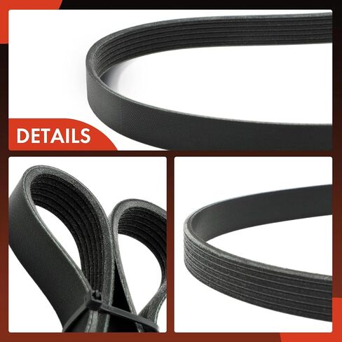 A-Premium Engine Serpentine Drive Belt Compatible with Volkswagen Jetta 2016-2017 & Infiniti Q45 1997-2001 & Motor Coach Industries 102EL3 1998-2000, 1.4L 4.1L 11.1L 12.7L in Saudi Arabia