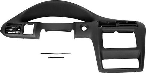 HECASA Dash Panel Replacement Compatible with 2000 2001 2002 2003 2004 2005 Chevy Cavalier Instrument Panel Cover Dash Board Black for Part Number 22698064 in Saudi Arabia