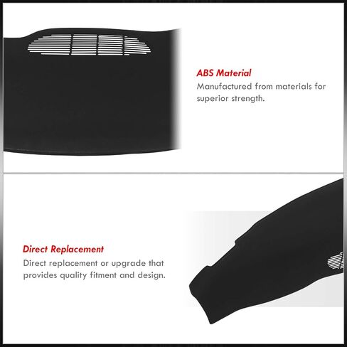 AJP Distributors Upgrade ABS Material Molded Front Upper Dash Board Cover Cap Pad Overlay Panel Lid Black Bezel Replacement For Camaro SS Z28 / Firebird Trans Am F-Body 1997 1998 1999 2000 2001 2002 in Saudi Arabia