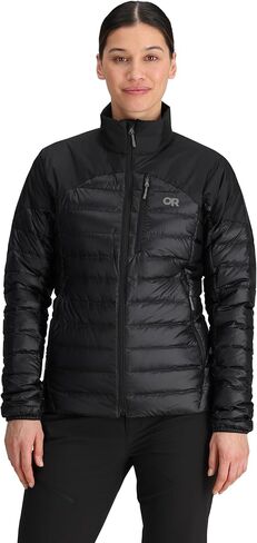 Outdoor Research Women's Helium Down Jacket | Water Resistant, Wind Resistant, Lightweight, Durable, Standard Fit in Saudi Arabia