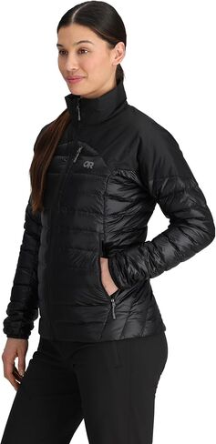 Outdoor Research Women's Helium Down Jacket | Water Resistant, Wind Resistant, Lightweight, Durable, Standard Fit in Saudi Arabia