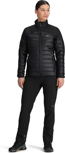 Outdoor Research Women's Helium Down Jacket | Water Resistant, Wind Resistant, Lightweight, Durable, Standard Fit in Saudi Arabia