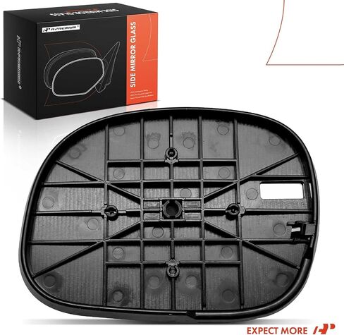 A-Premium Right Passenger Side Non-Heated Mirror Glass w/Backing Plate - Compatible with Ford F-150 1997-2003, F-150 Heritage 2004, F-250 1997-1999, Expedition 1997-2002 & Lincoln Navigator 1998-2002 in Saudi Arabia