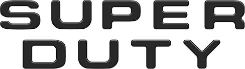 حشوات حروف الباب الخلفي من TufSkinz Super Duty - متوافقة مع 2008-2016 Super Duty in Kuwait