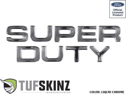 حشوات حروف الباب الخلفي من TufSkinz Super Duty - متوافقة مع 2008-2016 Super Duty in Kuwait
