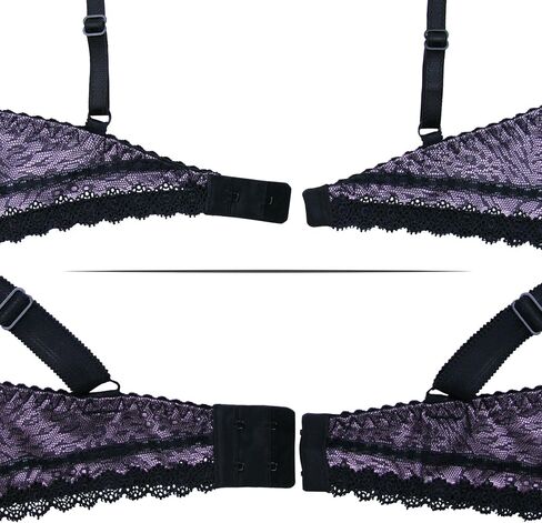 frugue Women's Push-Up Padded Lace Plunge Underwire T-Shirt Bra in Kuwait