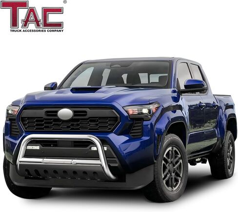 TAC Bull Bar متوافق مع 2024-2025 Toyota Tacoma Pickup Truck 3 "الفولاذ المقاوم للصدأ المصد الأمامي مصبغة الحرس فرشاة الحرس in Saudi Arabia