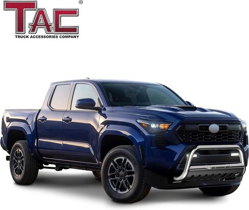 TAC Bull Bar متوافق مع 2024-2025 Toyota Tacoma Pickup Truck 3 "الفولاذ المقاوم للصدأ المصد الأمامي مصبغة الحرس فرشاة الحرس in Saudi Arabia