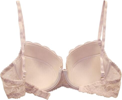 frugue Women's Push-Up Padded Lace Plunge Underwire T-Shirt Bra in Kuwait