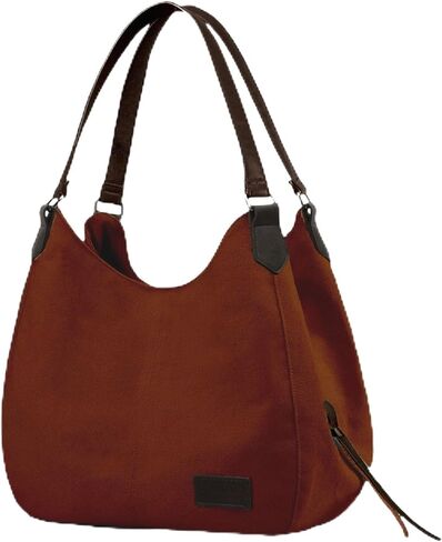 3286 Lonia Women's Tote Bag, Cute Canvas Handbag, 3 Compartments 14.2" x 11" x 3.9" in Saudi Arabia
