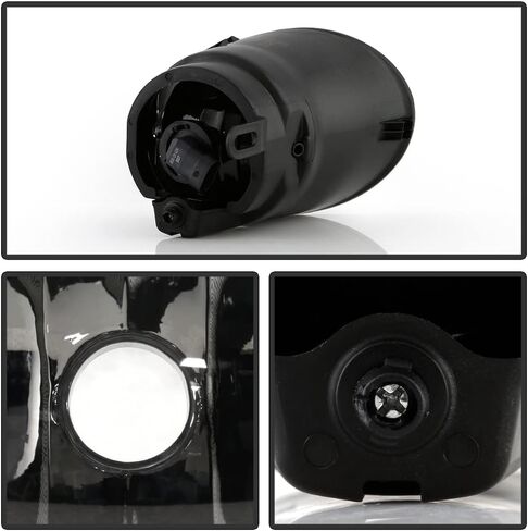 ACANII - For Smoke Lens 07-13 Toyota Tundra [Chrome Bumper] Fog Lights Switch+Bulbs Assembly Driver & Passenger Side in Saudi Arabia
