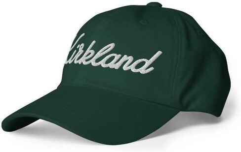 Kirkland Baseball Cap Kirkland Dad Hat Bold Baseball Script Connecticut CT Hat Embroidered Souvenir Gift in Saudi Arabia