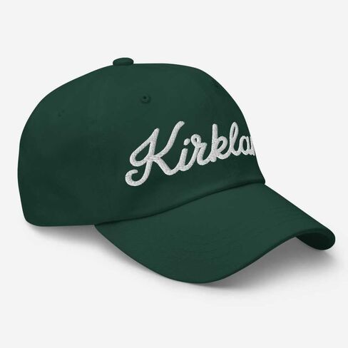Kirkland Baseball Cap Kirkland Dad Hat Bold Baseball Script Connecticut CT Hat Embroidered Souvenir Gift in Saudi Arabia