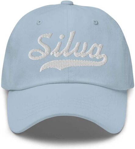 Silva Hat Silva Baseball Hat Personalized Custom Last Name Cap Family Name Headwear Surname Cap Gift Unisex Adjustable in Saudi Arabia