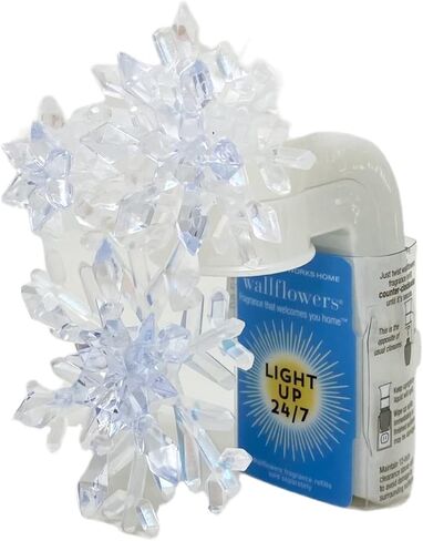 Bath and Body Snowflakes Nightlight Wallflowers Fragrance Plug in Saudi Arabia