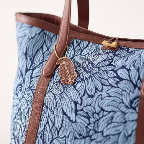 Vera Bradley Cotton Jacquard Hathaway Tote Bag, Dahlia Dreams in Saudi Arabia