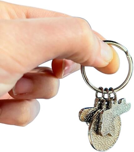 Jeep Girl Charm Custom Metal Keychain in Saudi Arabia
