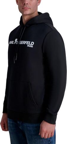 KARL LAGERFELD mens Soft Long Sleeve Hooded Sweatshirt in Saudi Arabia