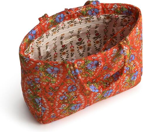 Vera Bradley Premium Cotton Mini Hathaway Bag ، ركبتي النحل in Saudi Arabia