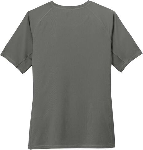 تيشيرت Rashguard للسيدات من SPORT-TEK | تي شيرت صيفي مناسب للتمارين الرياضية، ملابس للحماية من الشمس بعامل حماية من الشمس 50 in Saudi Arabia