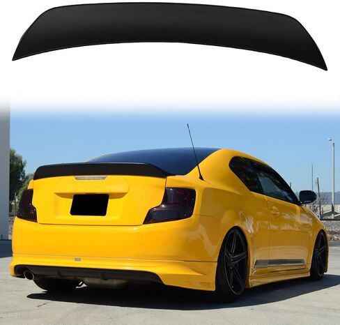 جناح سبويلر خلفي، متوافق مع 2011-2016 Scion tC، نمط RS غير مطلي باللون الأسود ABS الذيل غطاء سبويلر للشفاه، قطعة واحدة in Kuwait