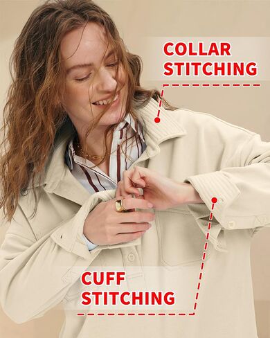 Locachy Women's Casual Oversized Polo Sweatshirt Lapel Long Sleeve Button Pullover Tops Fashion Outfits Clothes in Saudi Arabia