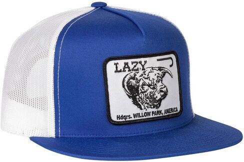 Lazy J Ranch Charcoal Willow Cattle Headquarters Classic Five Panel Trucker Hat - Adjustable Unisex Country Hats in Saudi Arabia