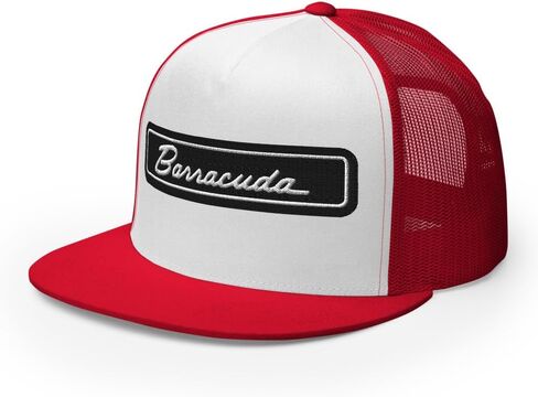 1971-1974 Barrcuda Script Muscle Car Enthusiasts hat for Classic Car Owners Drivers Cuda 5 Panel Trucker Cap in Saudi Arabia