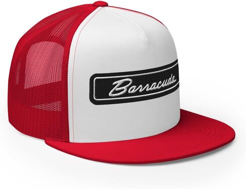 1971-1974 Barrcuda Script Muscle Car Enthusiasts hat for Classic Car Owners Drivers Cuda 5 Panel Trucker Cap in Saudi Arabia