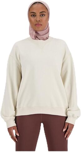 New Balance Women's Standard Athletics French Terry Crew in Saudi Arabia