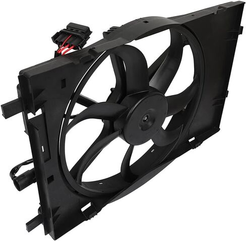 ECCPP Radiator Fan Assembly fit 2006-2009 for Ford for Fusion 2006 for Lincoln for Zephyr 2006-2009 for Mercury for Milan 621-041 621400 in Saudi Arabia