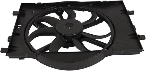 ECCPP Radiator Fan Assembly fit 2006-2009 for Ford for Fusion 2006 for Lincoln for Zephyr 2006-2009 for Mercury for Milan 621-041 621400 in Saudi Arabia