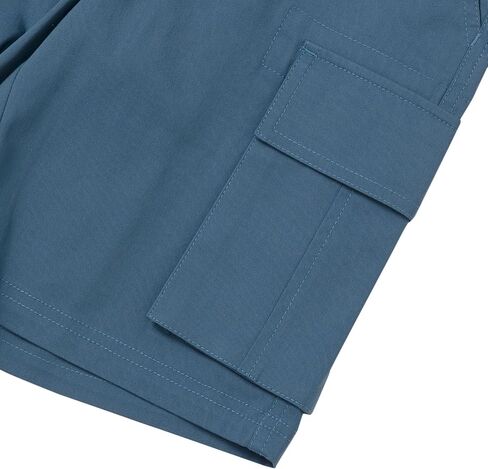 Lands' End Boys Stretch Canvas Utility Cargo Shorts in Saudi Arabia