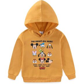 Disney Mickey Mouse Boys Pullover Hoodie for Toddler and Big Kids in Saudi Arabia