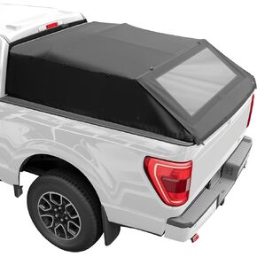 سرير شاحنة JOYTUTUS قابل للطي، غطاء ناعم متوافق مع F150 2015-2025 مع سرير 5.5 قدم، غطاء شاحنة العربة in Kuwait
