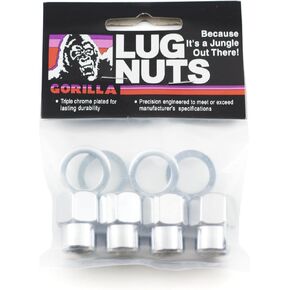 Gorilla Automotive 73077SMB Short Mag Open End Lug Nuts (7/16" Thread Size) in Saudi Arabia
