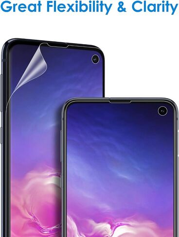 JETech Screen Protector for Samsung Galaxy S10 Plus S10+, TPU Ultra HD Film, Case Friendly, 2-Pack in Saudi Arabia