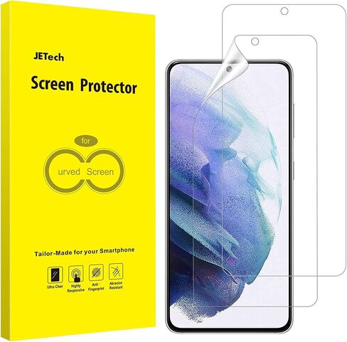 JETech Screen Protector for Samsung Galaxy S10 Plus S10+, TPU Ultra HD Film, Case Friendly, 2-Pack in Saudi Arabia