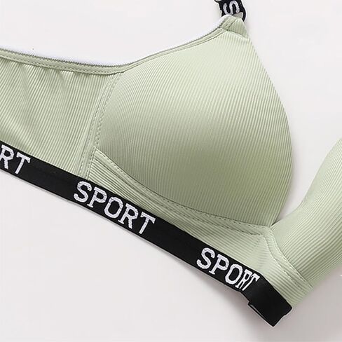 Women's Wireless T-Shirt Bra No Underwire Tshirt Bralettes with Support V Neck Push Up Comfortable Everyday Bras in Saudi Arabia