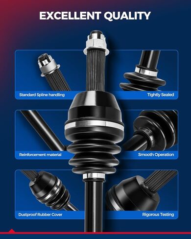 KAX 66-7334 Front Right Axle Shaft Assembly Fits 2006-2009 2012 Volkswagen Passat, 2010-2018 Volkswagen Golf, 2006-2009 Volkswagen Rabbit, 2015-2017 Golf SportWagen, 2009 CC, 1 PCS CV Axle in Saudi Arabia