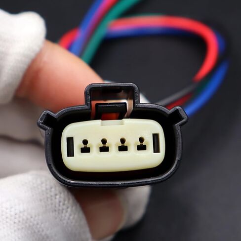 2pcs 4-Pin Fog Lamp Fog Light Connector Pigtail Compatible with Ford F-150 F150 2021-2023 33471-0469 Wire Harness in Saudi Arabia