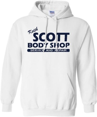 Keith Scott Body Shop North Carolina TV Novelty Sweatshirt Hoodie in Saudi Arabia