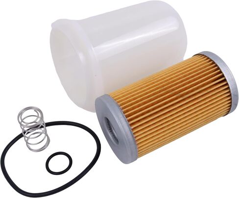 Fuel Filter & Bowl & Spring 3702815M1 79018911 Compatible with Massey Ferguson 1125 1140 1145 1240 1250 1260 1433 1547 1552 1643 in Saudi Arabia