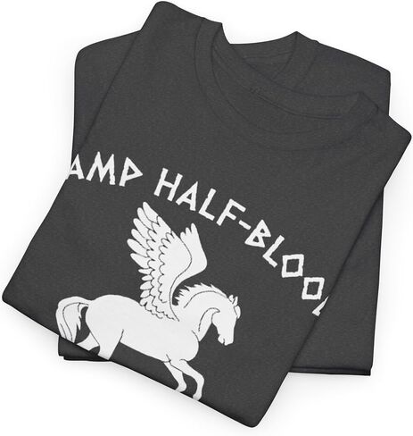 Camp Half Blood Adult Unisex Heavy Cotton Tshirt in Saudi Arabia