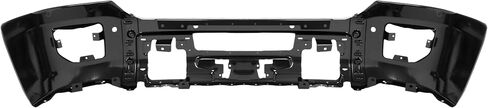 KUAFU Front Bumper Face Bar Compatible with 2015-2019 GMC Sierra 2500 3500 HD Replacement for 84089436 GM1002857 Steel Powder Coated Black in Saudi Arabia