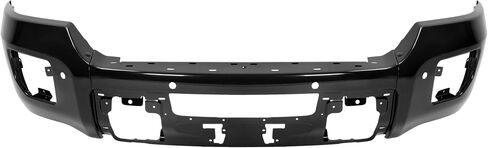 KUAFU Front Bumper Face Bar Compatible with 2015-2019 GMC Sierra 2500 3500 HD Replacement for 84089436 GM1002857 Steel Powder Coated Black in Saudi Arabia