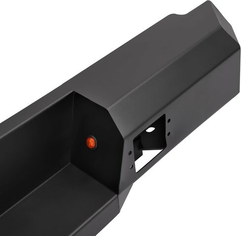 KUAFU Rear Step Bumper Compatible with 2003-2012 Chevy Chevrolet Colorado/GMC Canyon w/License Plate Lights Towing Hitch Cut-out Off-Road in Saudi Arabia