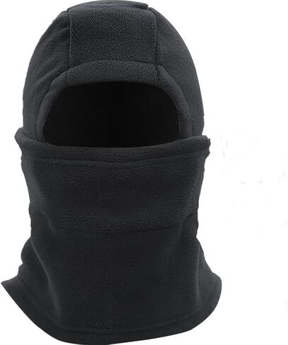 elwow Men's Women's Outdoor Cycling Skiing Warm Beanie Windproof Beanie with Mask & Scarf, One Piece Design in Saudi Arabia
