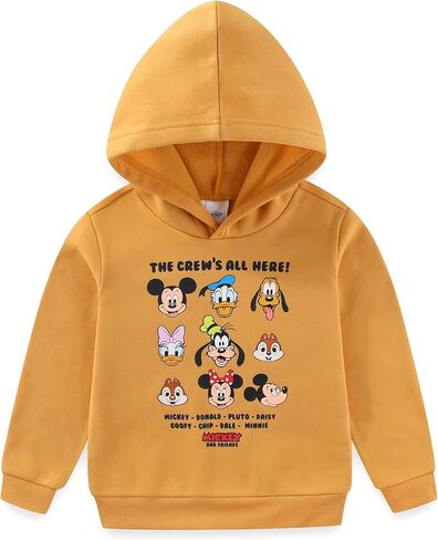 Disney Mickey Mouse Boys Pullover Hoodie for Toddler and Big Kids in Saudi Arabia