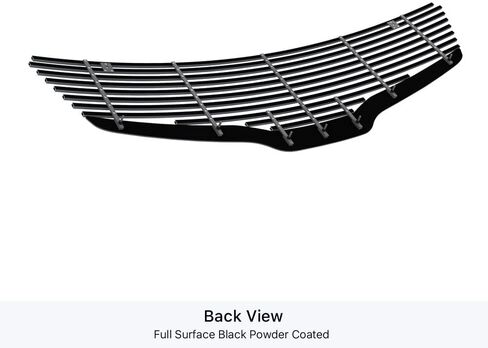APS Compatible with Nissan Altima 2007-2009 Sedan Main Upper Stainless Steel Silver Horizontal Billet Front Grill Grille Insert N86565C in Saudi Arabia